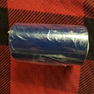 Blue Plastic Wrap Roll